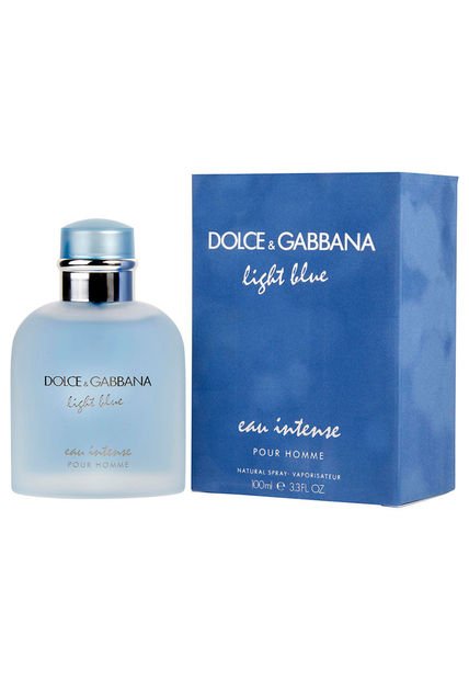 Perfume Light Blue Eau Intense Dolce Gabbana Hombre 100 Ml