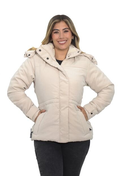 Chaqueta Beige DOUGGER AMELIA