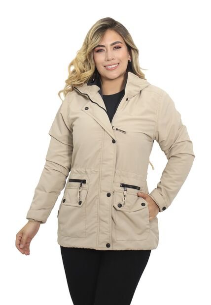 Chaqueta Beige DOUGGER EMA
