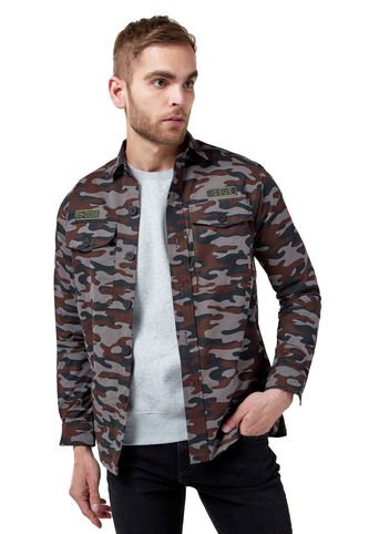 Camisa Gris DOUGGER ABERAMA DOUGGER