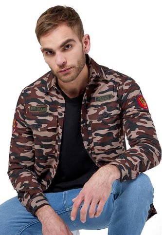 Camisa Beige DOUGGER ABERAMA DOUGGER