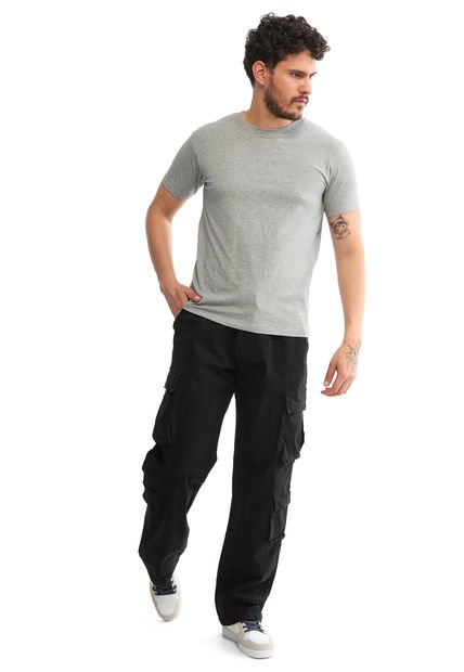 Pantalon Negro DOUGGER CHICAGO.