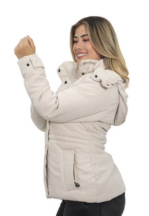 Chaqueta Beige DOUGGER AMELIA