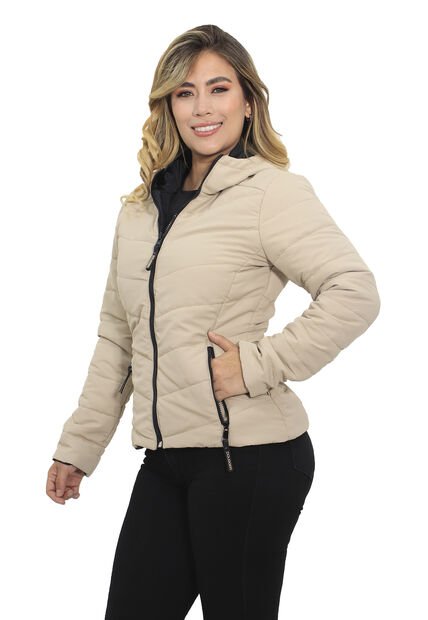 Chaqueta Beige DOUGGER CANDELARIA