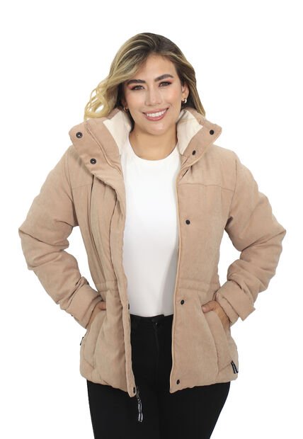 Chaqueta Beige DOUGGER AMELIA