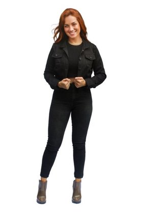 Chaqueta Negro DOUGGER SIRANI