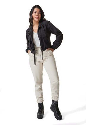 Chaqueta Negro DOUGGER SANTA