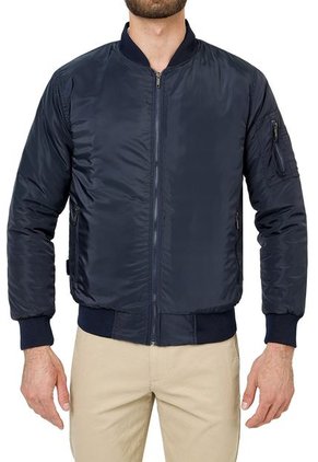 Chaqueta Bomber Preacolchada Azul Oscuro Dougger LUCCA