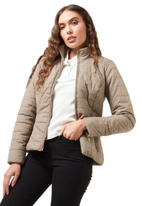 Chaqueta Beige DOUGGER CORALINE