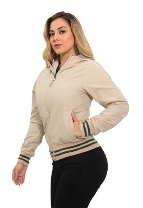 Chaqueta Beige DOUGGER TELMA