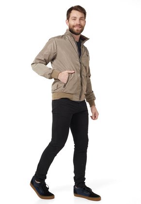Chaqueta Beige DOUGGER BARBADELO