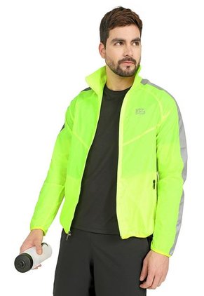 Chaqueta Rompevientos Amarillo Neon Dougger CARLO