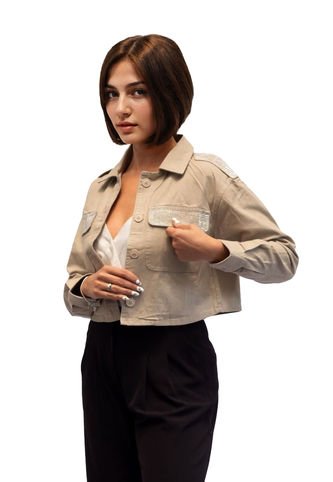 Chaqueta Beige DOUGGER ROXY DOUGGER