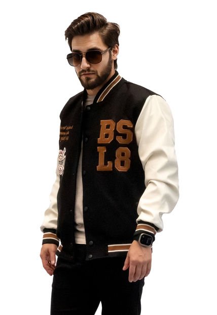 Chaqueta Negra DOUGGER MLB