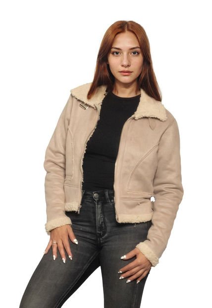 Chaqueta Termica Beige DOUGGER SELENA