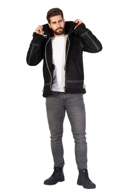 Chaqueta Negro DOUGGER JONAS