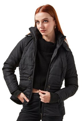 Chaqueta Negro DOUGGER POLLY