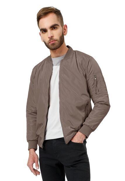 Chaqueta Taupe DOUGGER LUCCA