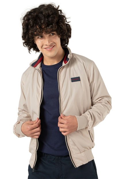 Chaqueta Beige DOUGGER BARBADELO