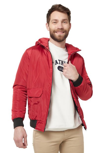 Chaqueta Rojo DOUGGER QUARTO