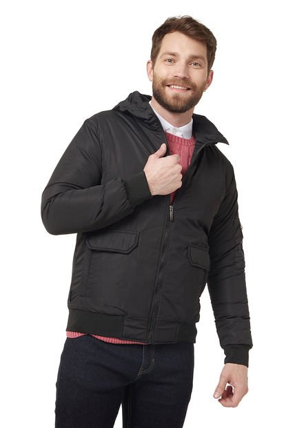 Chaqueta Negro DOUGGER QUARTO