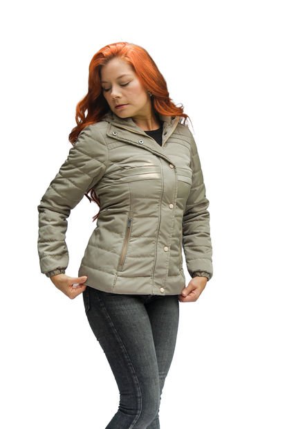 Chaqueta Beige DOUGGER CRUZ