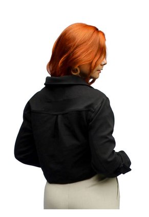 Chaqueta Negro DOUGGER DULCE