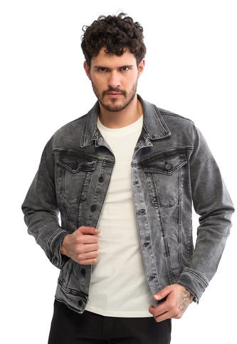 Chaqueta Gris DOUGGER INDIANA. DOUGGER