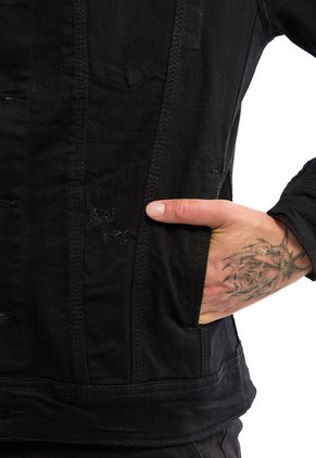 Chaqueta Negro DOUGGER INDIANA.