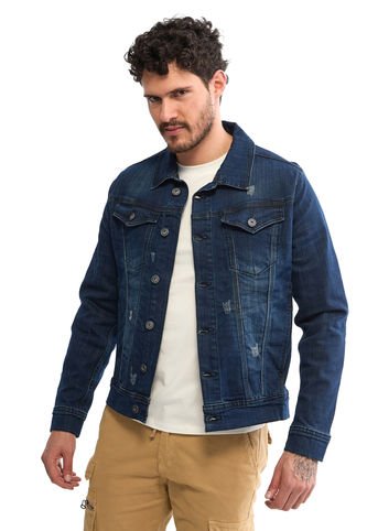Chaqueta Azul DOUGGER INDIANA. DOUGGER