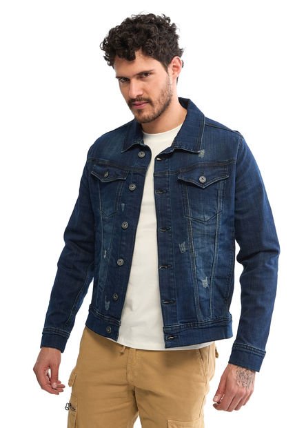 Chaqueta Azul DOUGGER INDIANA.