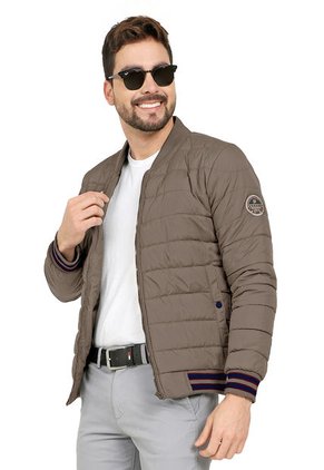 Chaqueta Taupe DOUGGER BLAND.