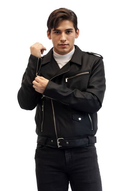 Chaqueta Negra DOUGGER CHAMARRA