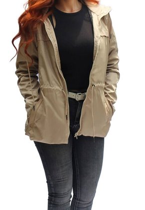 Chaqueta Beige DOUGGER VICTORIA