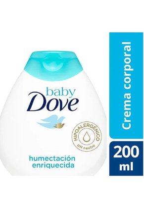 Crema Coporal Humentación Enriquecida Dove Baby X 200 Ml