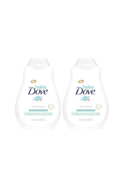 Shampoo Baby Dove Humectación Sensible 2 X 400 Ml