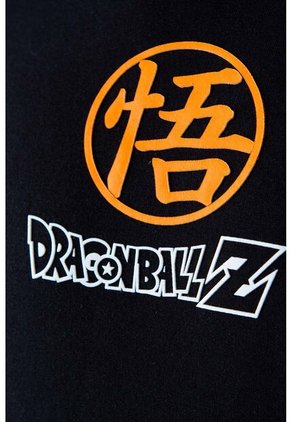 Buzo De Dragon Ball Z Cerrado Con Capucha  Negro Para Hombre S
