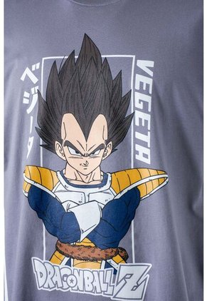 Camiseta De Dragon Ball Z Regular Fit Para Hombre M