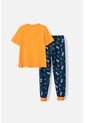 Pijama De Dragon Ball De Pantalón Largo Naranja Y Azul Para Niño 6 de DRAGON BALL