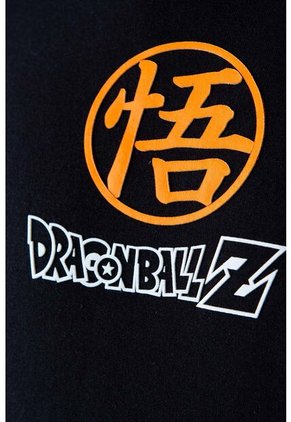 Buzo De Dragon Ball Z Cerrado Con Capucha  Negro Para Hombre L