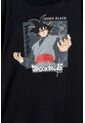 Camiseta De Dragon Ball Manga Corta Negra Para Niño 12 de DRAGON BALL