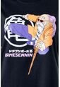 Camiseta De Dragon Ball Z Estampada Negra Para Mujer XS de DRAGON BALL