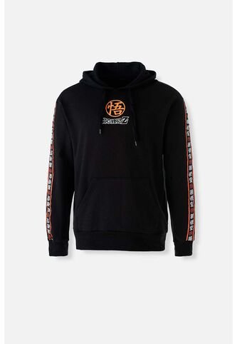 Buzo De Dragon Ball Z Cerrado Con Capucha  Negro Para Hombre M DRAGON BALL