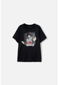Camiseta De Dragon Ball Manga Corta Negra Para Niño 10 de DRAGON BALL