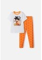 Pijama De Dragon Ball De Pantalón Largo Blanco Para Niño 12 de DRAGON BALL