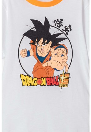 Pijama De Dragon Ball De Pantalón Largo Blanco Para Niño 12
