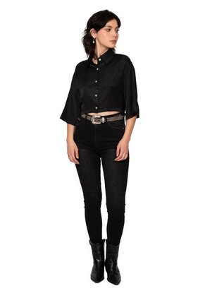 CAMISA CROPPED PARA MUJER