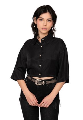 CAMISA CROPPED PARA MUJER