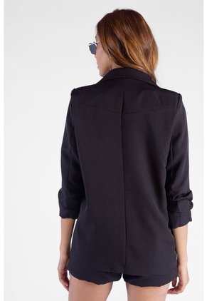 Set Blazer + Short Beige Para Mujer