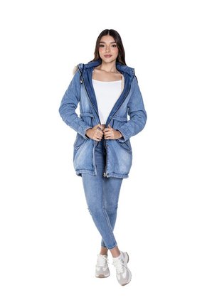 CHAQUETA DENIM PARA MUJER
